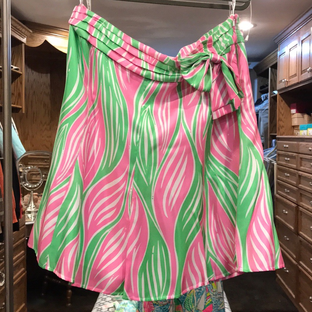 Lilly Pulitzer Adeline Silk Skirt